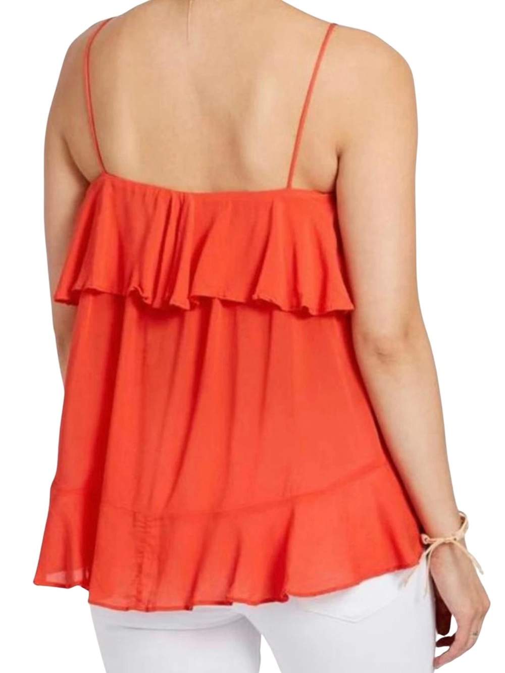 Free People Small Fire Cascades Ruffle Cami - Picture 6 of 8